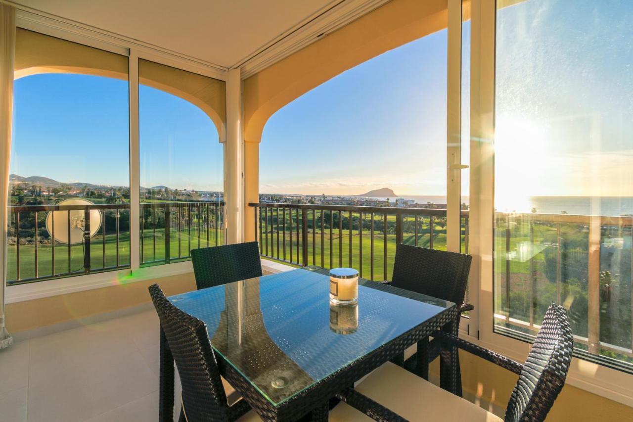 Golf View Apartment - Stunning Ocean View Golf Del Sur San Miguel de Abona Luaran gambar