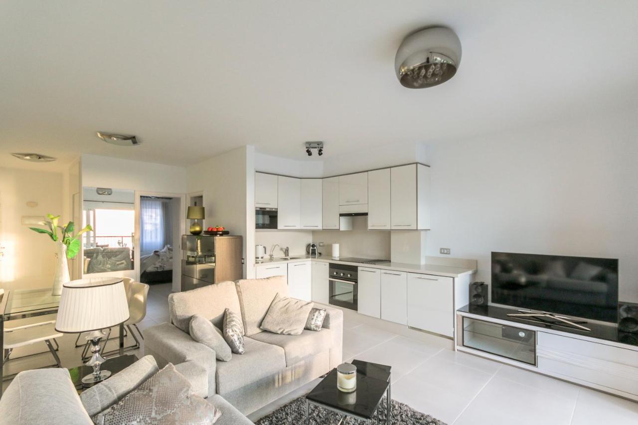 Golf View Apartment - Stunning Ocean View Golf Del Sur San Miguel de Abona Luaran gambar