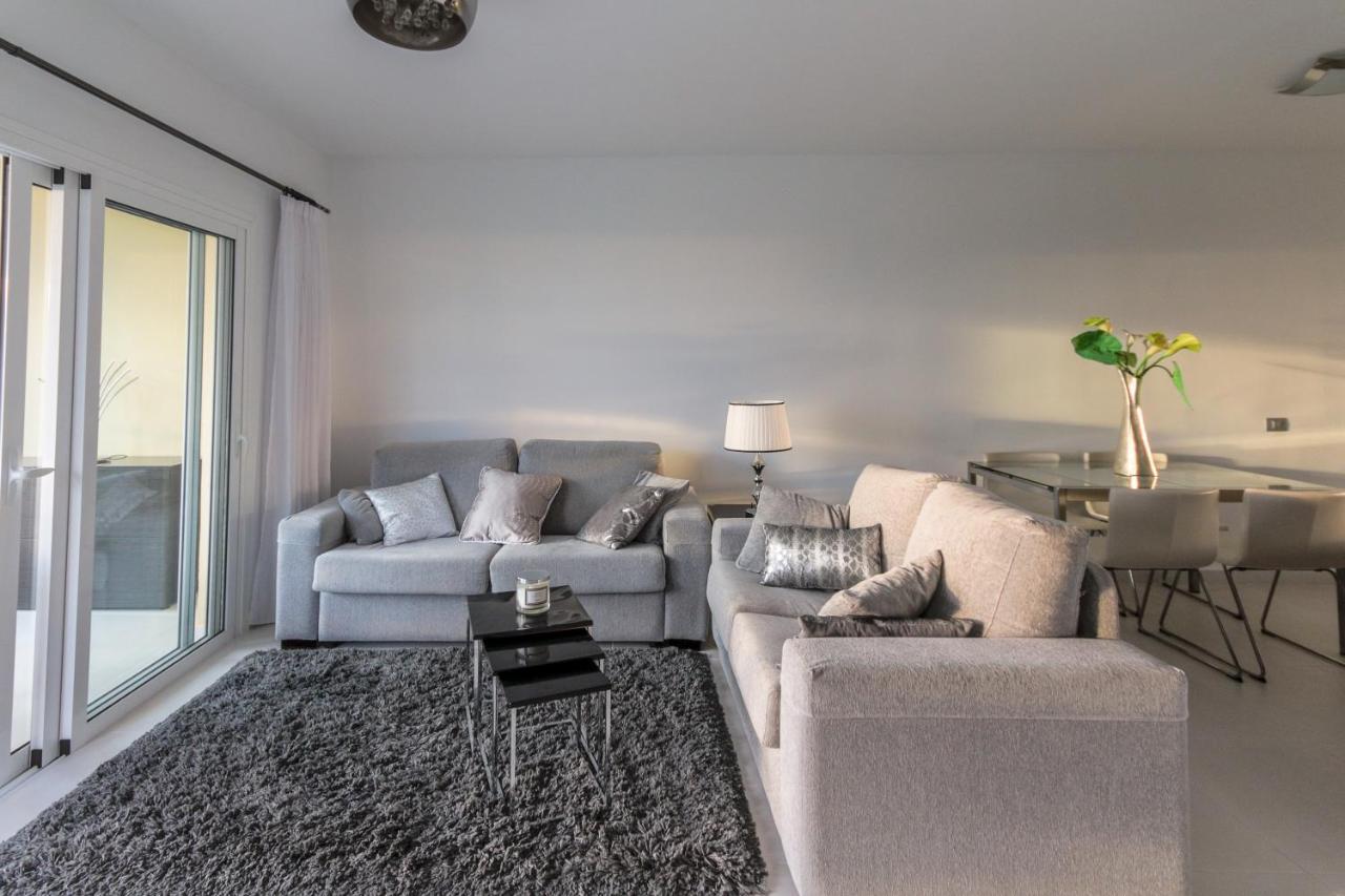 Golf View Apartment - Stunning Ocean View Golf Del Sur San Miguel de Abona Luaran gambar